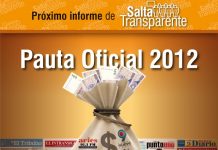 Próximo informe de Salta Transparente