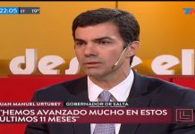 Mentiras y falsedades en el el discurso público de Urtubey