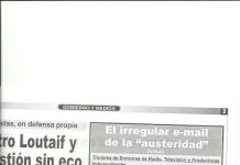 EL GOBIERNO DE LA PROVINCIA SUSPENDE LA PAUTA PUBLICITARIA OFICIAL